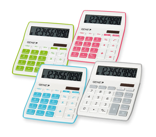 EAN 4015468122627 - Genie 840 S calculadora Escritorio Pantalla de calculadora Gris, Blanco imagen 2