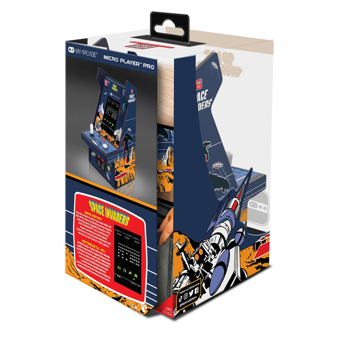 EAN 0845620070046 - My Arcade Space Invaders Micro Player Pro videoconsola portátil 6,98 cm (2.75") Multicolor imagen 6