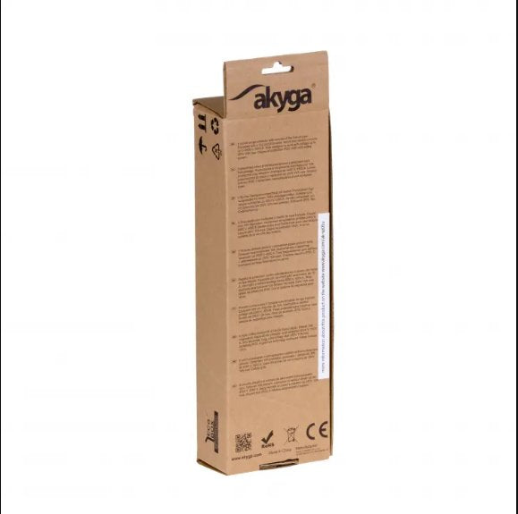 EAN 5901720132185 - Akyga AK-SP-05U limitador de tensión Negro 5 salidas AC 1,5 m imagen 3