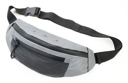 EAN 4024023022173 - TROIKA REFLACTIVE BAG riñonera Nylon, Poliéster Gris imagen 1