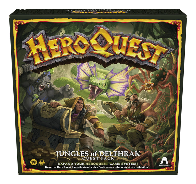 EAN 5010996227775 - Hasbro Gaming Avalon Hill HeroQuest Jungles of Delthrak Quest Pack Expansión de juego de mesa Viaje/avent imagen 7