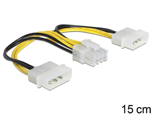 EAN 4043619834105 - DeLOCK 83410 cable de alimentación interna 0,15 m imagen 1