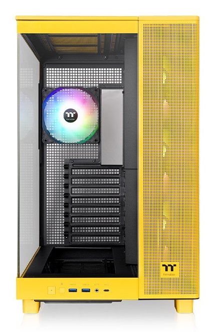EAN 4711475649699 - Thermaltake View 380 XL TG ARGB Midi Tower Amarillo imagen 2