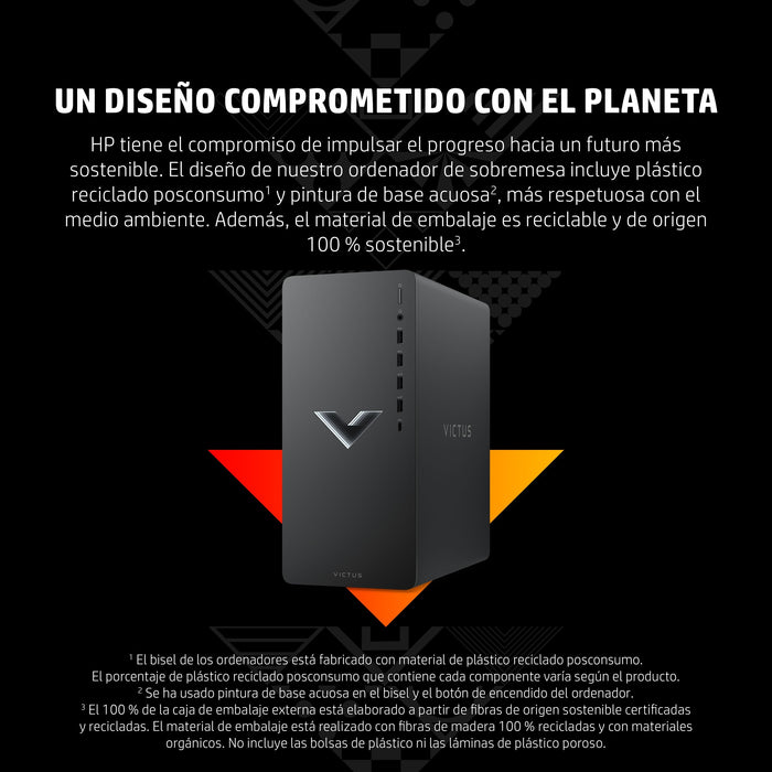 EAN 0196786500459 - Victus by HP 0108ns PC AMD Ryzen™ 5 5600G 16 GB DDR4-SDRAM 512 GB SSD AMD Radeon RX 6400 Windows 11 Home  imagen 21