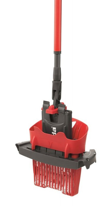 EAN 4023103201415 - Vileda 4023103201415 mopa, fregona y cubo Tanque individual Negro, Rojo imagen 5