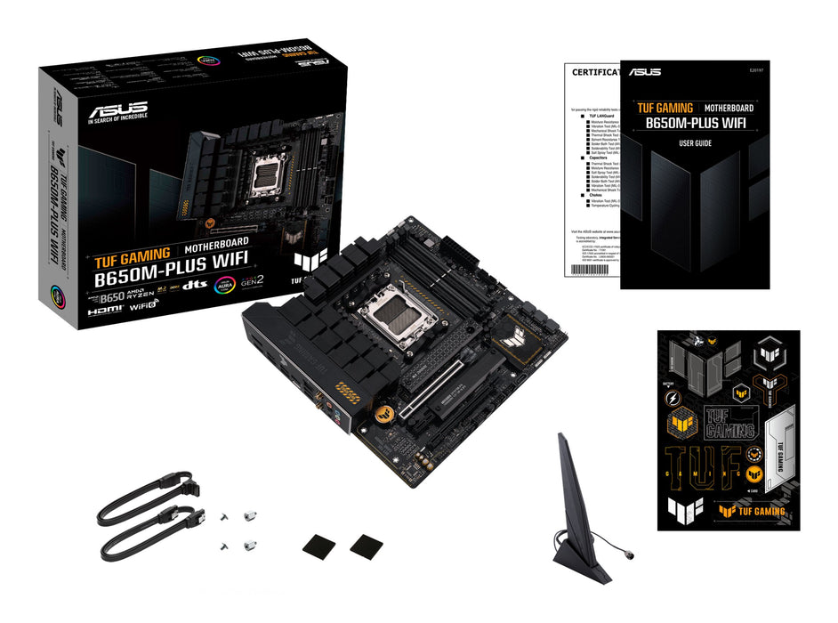 EAN 4711081912118 - ASUS TUF GAMING B650M-PLUS WIFI AMD B650 Zócalo AM5 micro ATX imagen 10