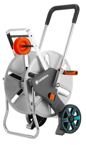 EAN 4078500045087 - Gardena 18550-20 carrete de manguera de jardín Carretera con varias posiciones Manual Negro, Acero inoxid imagen 3