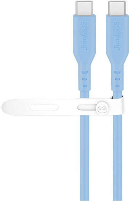 EAN 4040849777417 - Goobay 77741 cable USB USB 2.0 1,5 m USB C Azul imagen 2