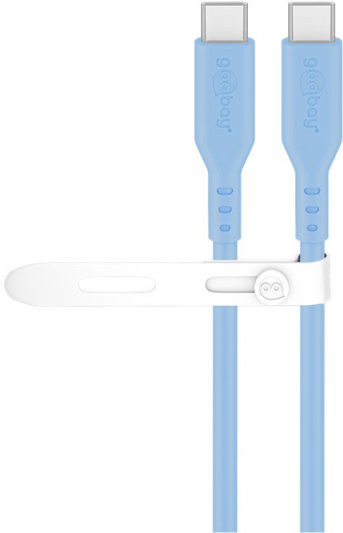 EAN 4040849777417 - Goobay 77741 cable USB USB 2.0 1,5 m USB C Azul imagen 2