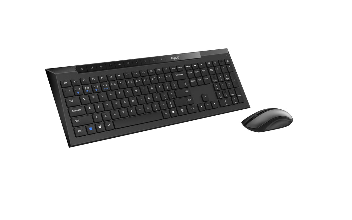 EAN 6940056142030 - Rapoo 8210M teclado Ratón incluido Universal Bluetooth QWERTY Negro imagen 2