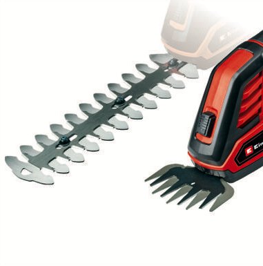 EAN 4006825652710 - Einhell GE-CG 18/100 tijera de césped inalámbrica 8 mm 18 V Ión de litio Negro, Rojo imagen 5
