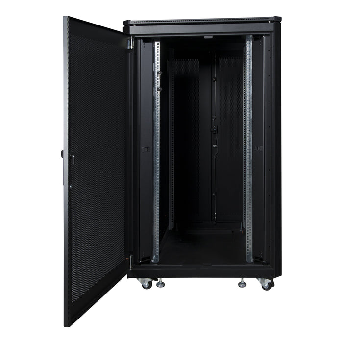 EAN 5420016846464 - LOGON RSL26U81BL armario rack 26U Rack o bastidor independiente Negro imagen 2