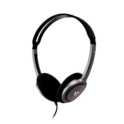 EAN 662919104066 - V7 HA310-2EP auricular y casco Auriculares Alámbrico Diadema Música Negro, Plata imagen 1