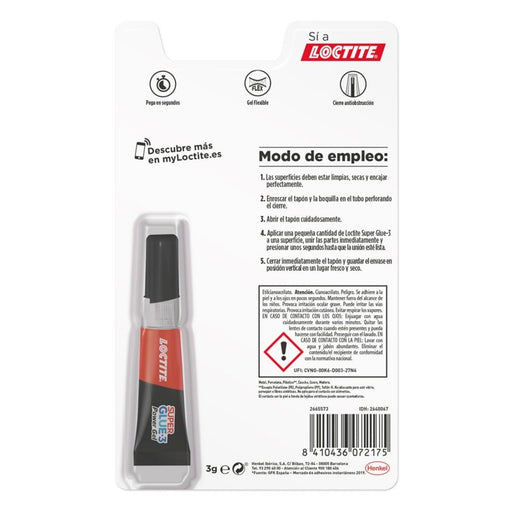 EAN 8410436072175 - Loctite Super Glue-3 imagen 2