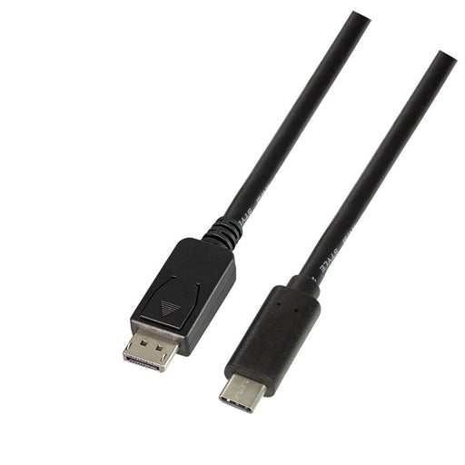 EAN 4052792050400 - LogiLink UA0335 adaptador de cable de vídeo 1,8 m USB Tipo C DisplayPort Negro imagen 1