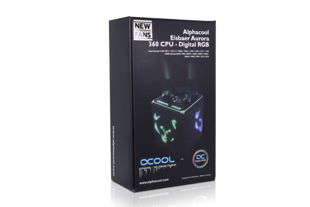 EAN 4250197119993 - Alphacool 11999 sistema de refrigeración para ordenador Procesador Refrigerador de aire 12 cm Negro 1 pie imagen 8