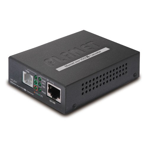 EAN 4711605283823 - PLANET VC-231 convertidor de medio 100 Mbit/s Negro imagen 1