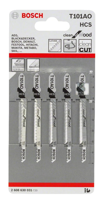EAN 3165140006798 - Bosch 2 608 630 031 hoja de sierra de calar, de sierra de marquetería y de sierra recíproca Hoja de sierr imagen 2