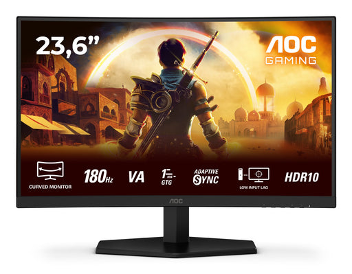 EAN 4038986142625 - AOC G4 C24G42E pantalla para PC 59,9 cm (23.6") 1920 x 1080 Pixeles Full HD LED Negro, Rojo imagen 1