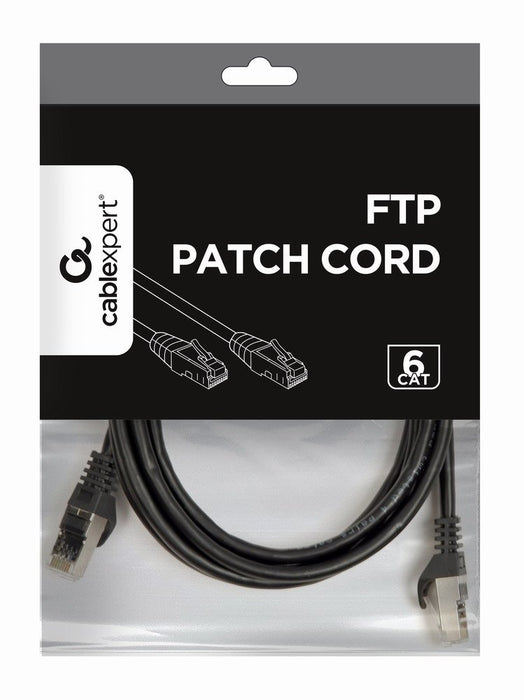 EAN 8716309074100 - Gembird Patch Cord Cat.6 UTP 2m cable de red Negro Cat6 U/UTP (UTP) imagen 2