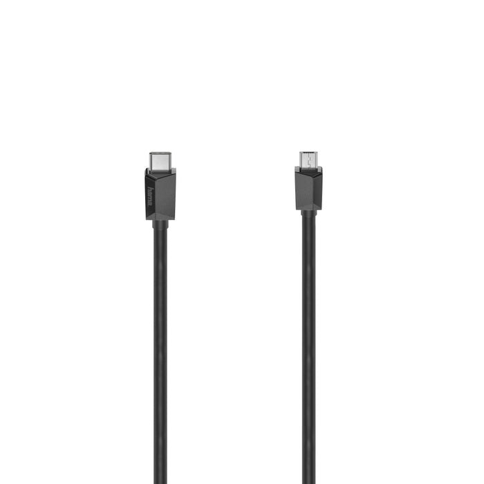EAN 4047443443915 - Hama 00200644 cable USB USB 2.0 0,75 m USB C Micro-USB A Negro imagen 1
