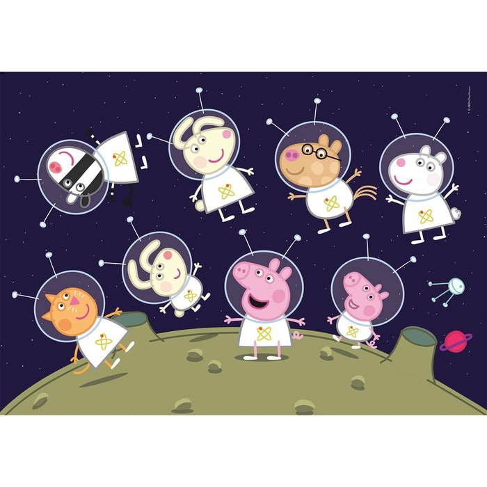 EAN 8005125260966 - Clementoni Peppa Pig Happy Color Double Face Puzzle rompecabezas 60 pieza(s) Dibujos imagen 2