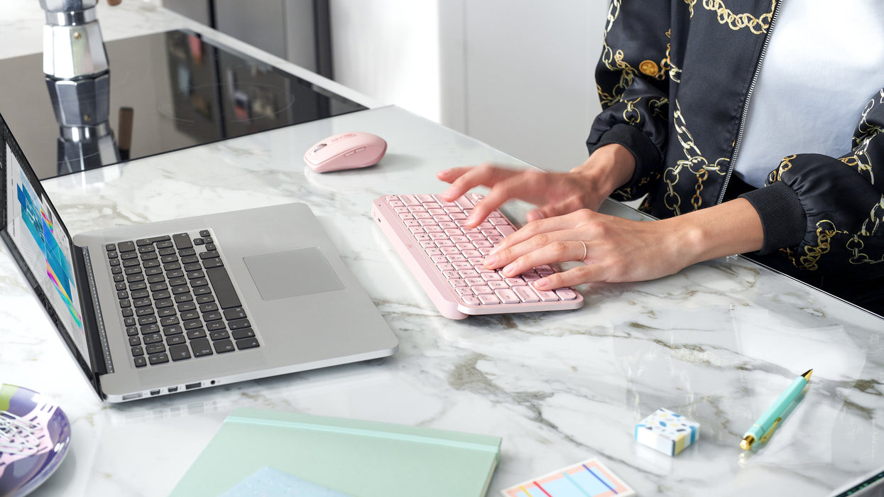 EAN 5099206101937 - Logitech 920-010813 teclado Oficina RF Wireless + Bluetooth QWERTY Español Rosa imagen 7