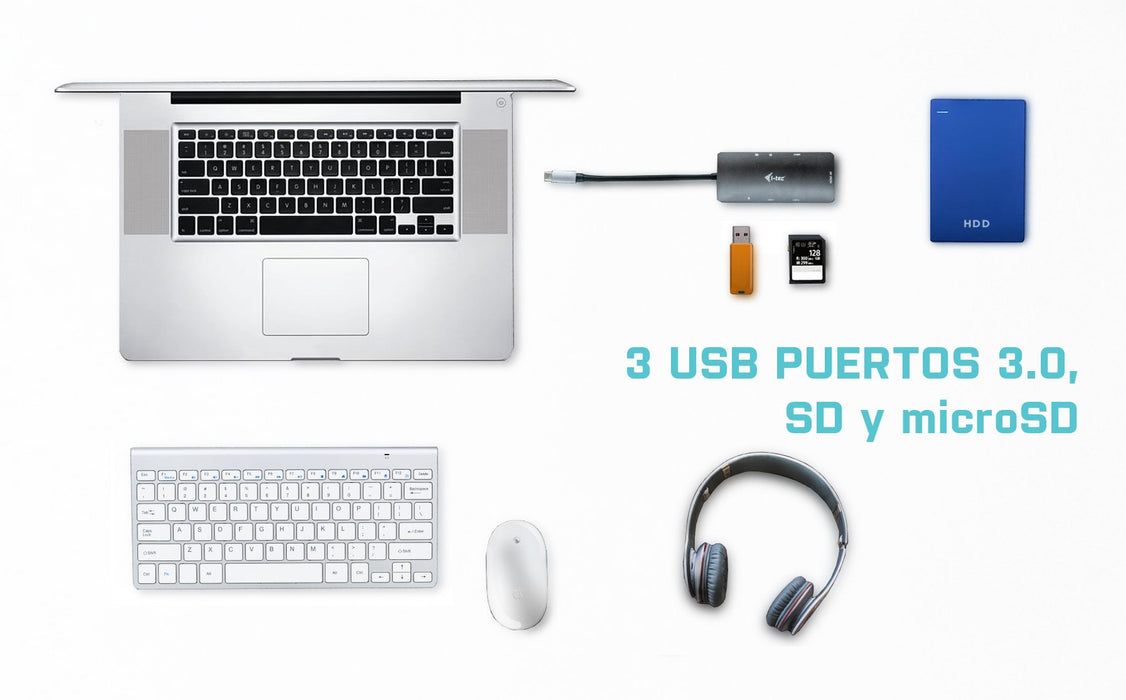 EAN 8595611702891 - i-tec Metal C31NANODOCKPD base para portátil y replicador de puertos Alámbrico USB 3.2 Gen 1 (3.1 Gen 1)  imagen 10