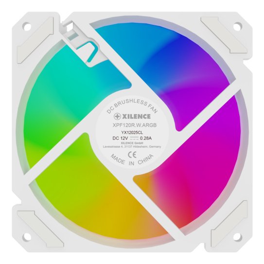 EAN 4044953504167 - Xilence XF066 Carcasa del ordenador Refrigerador de aire 12 cm Blanco 1 pieza(s) imagen 4