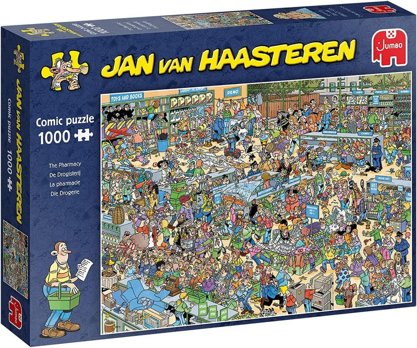 EAN 8710126191996 - Jan van Haasteren 19199 puzzle Puzzle rompecabezas 1000 pieza(s) Cómics imagen 1