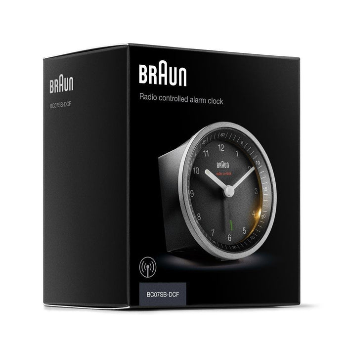 EAN 4007218670984 - Braun BC07SB-DCF Reloj despertador analógico Negro, Plata imagen 7