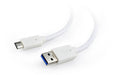 EAN 8716309097499 - Gembird CCP-USB3-AMCM-1M-W cable USB USB 3.2 Gen 1 (3.1 Gen 1) USB A USB C Blanco imagen 3