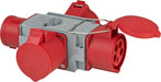 EAN 4007123670345 - Brennenstuhl 1081670 adaptador de enchufe eléctrico Gris, Rojo imagen 1