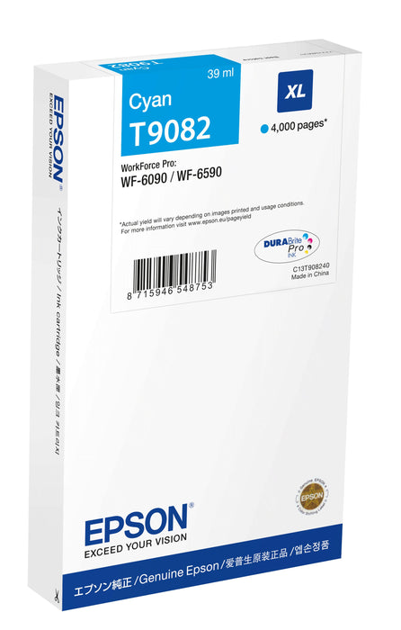 EAN 8715946548753 - Epson T9082 cartucho de tinta 1 pieza(s) Original imagen 1