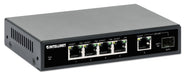 EAN 0766623561822 - Intellinet 561822 switch Gigabit Ethernet (10/100/1000) Energía sobre Ethernet (PoE) Negro imagen 2