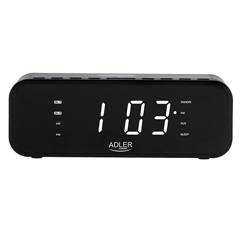 EAN 5903887808408 - Adler AD 1192B despertador Reloj despertador digital Negro imagen 4