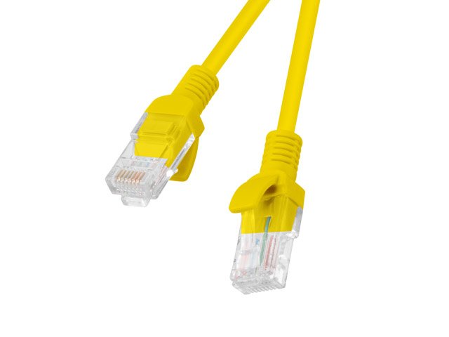 EAN 5901969409086 - Lanberg PCU6-10CC-0050-Y cable de red Amarillo 0,5 m Cat6 U/UTP (UTP) imagen 1
