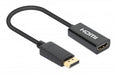 EAN 766623153713 - Manhattan 153713 cambiador de género para cable DisplayPort HDMI Negro imagen 2