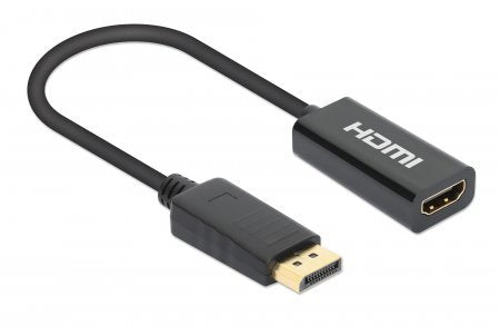 EAN 766623153713 - Manhattan 153713 cambiador de género para cable DisplayPort HDMI Negro imagen 2