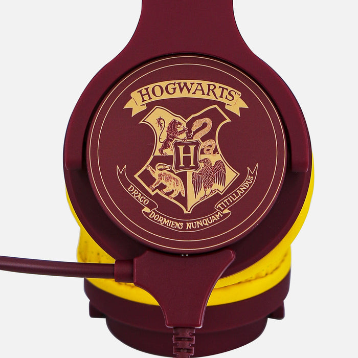 EAN 5055371623438 - OTL Technologies Harry Potter Hogwarts Crest Auriculares Alámbrico Diadema Juego Borgoña, Amarillo imagen 4