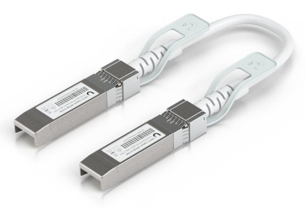 EAN 0810084697924 - Ubiquiti UACC-Uplink-SFP28-0.15M-10 Cable de fibra óptica e InfiniBand 0,15 m Blanco imagen 1