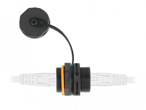 EAN 4043619866953 - DeLOCK 86694 divisor de red Negro imagen 2