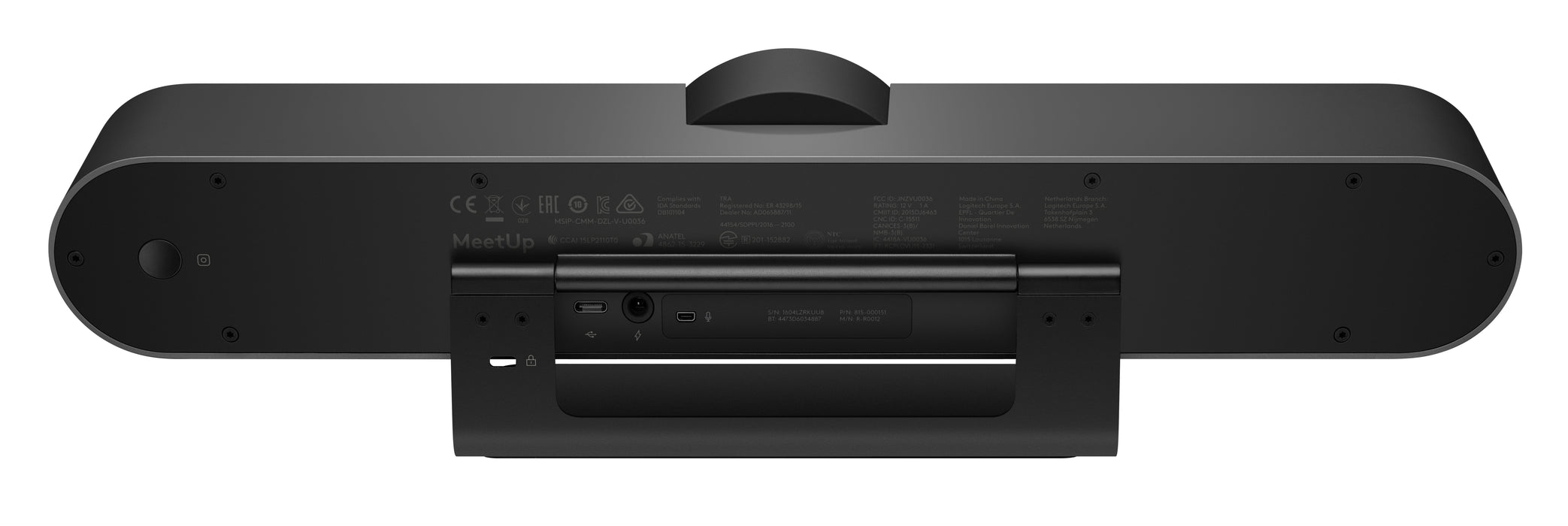 EAN 5099206072060 - Logitech MeetUp Negro 3840 x 2160 Pixeles 30 pps imagen 5