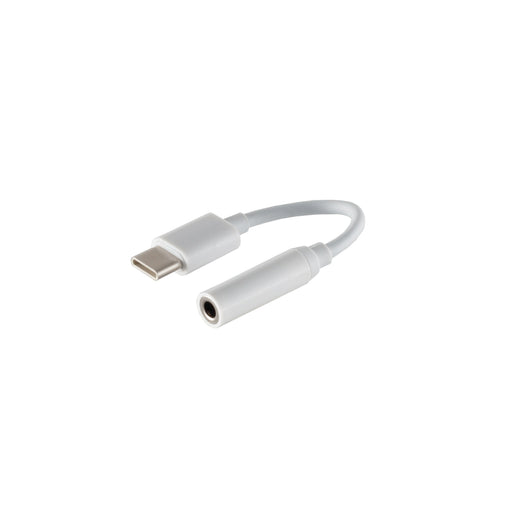 EAN 4017538099785 - S/CONN 14-05020 cable de audio 0,1 m 3,5mm USB Tipo C Blanco imagen 1