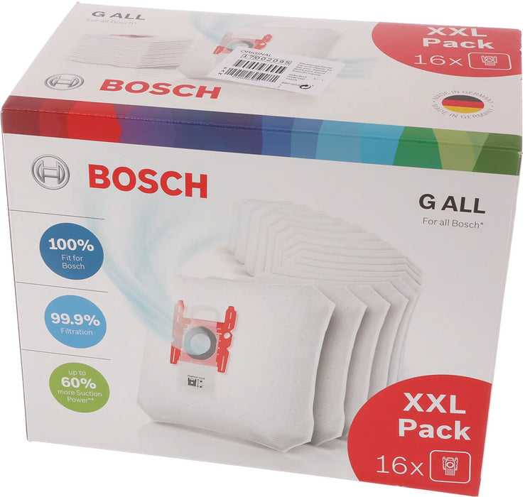 EAN 4242005076581 - Bosch BBZ16GALL accesorio y suministro de vacío Bolsa para el polvo Aspiradora cilíndrica imagen 2