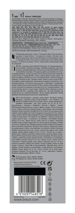 EAN 4210201448518 - Braun BeardTrimmer 9 BT9421 depiladora para la barba Batería 40 Negro imagen 3