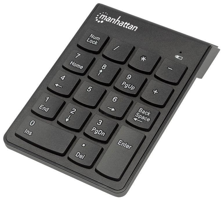 EAN 0766623178846 - Manhattan 178846 teclado numérico Portátil/PC RF inalámbrico Negro imagen 1