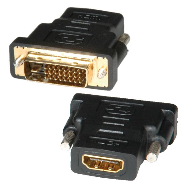 EAN 7611990189076 - ROLINE DVI-HDMI Adapter DVI-D Negro imagen 2