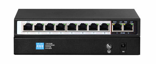 EAN 5902560363906 - Extralink EX.3906 switch No administrado L2 Fast Ethernet (10/100) Energía sobre Ethernet (PoE) 1U Negro imagen 2