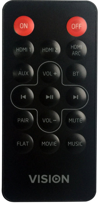 EAN 4801694000002 - Vision SB-1900P altavoz soundbar Negro 100 W imagen 6